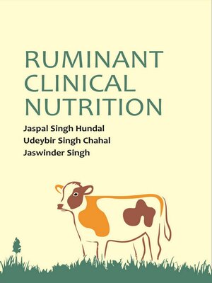 cover image of Ruminant Clinical Nutrition